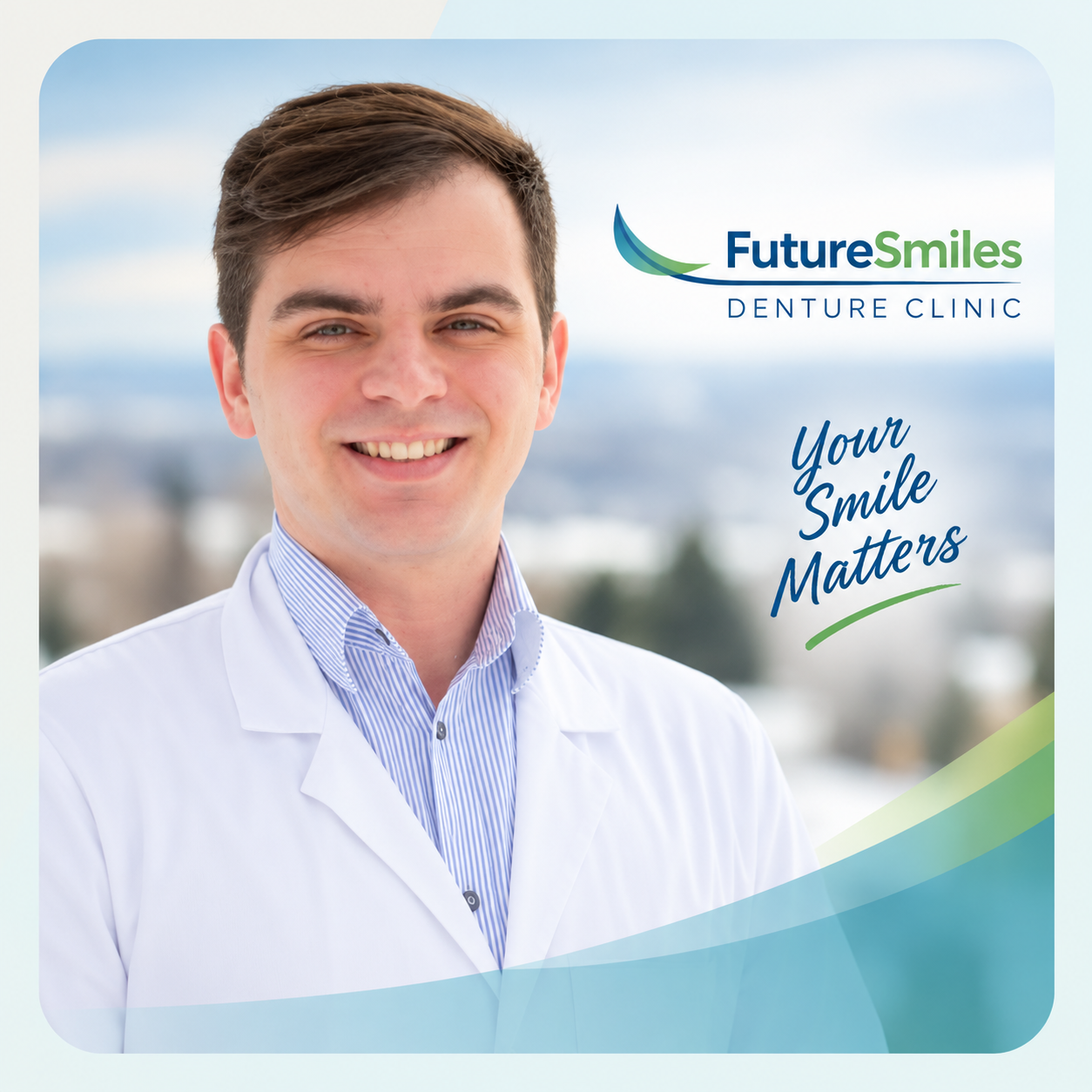 Vadim Vlad Dumbrava, denturist at Future Smiles Denture Clinic Calgary