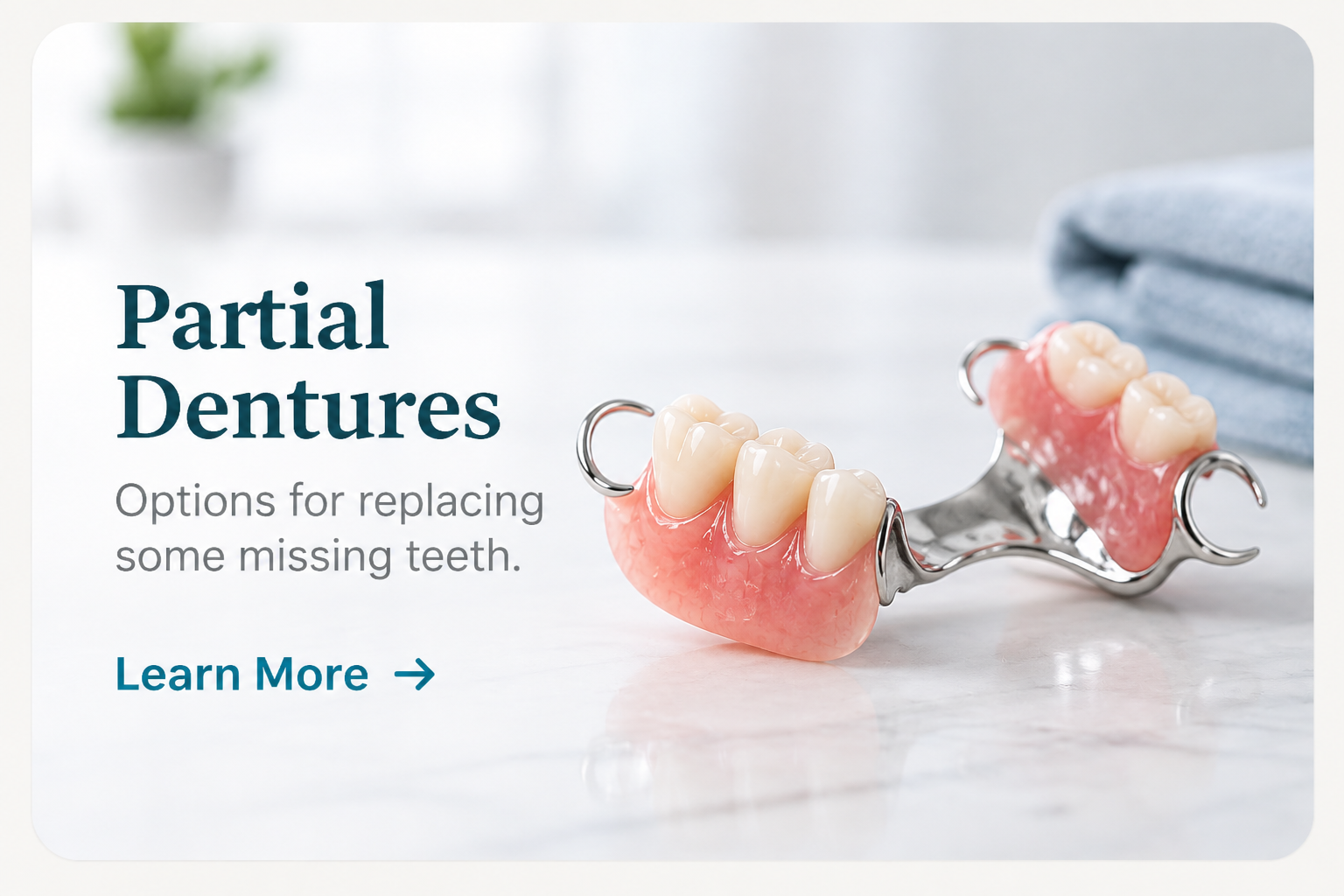 Partial Dentures at Future Smiles Denture Clinic Calgary